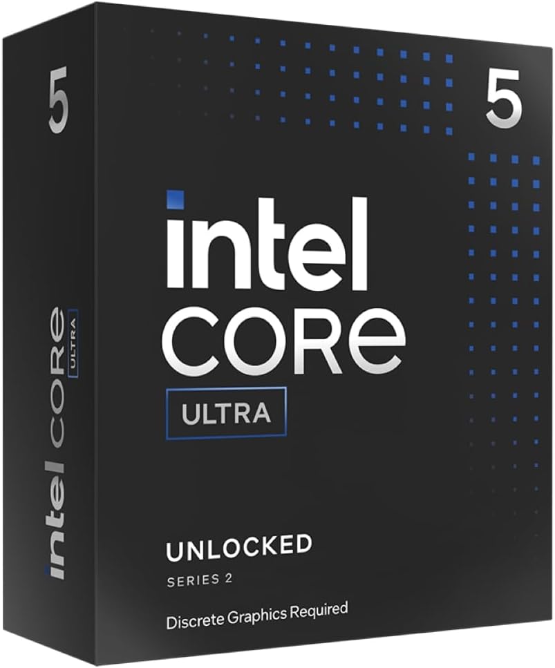 Processeur Intel Core Ultra 5 245KF (5,5 Ghz) LGA 1851 - Sans iGPU Version OEM (Tray)