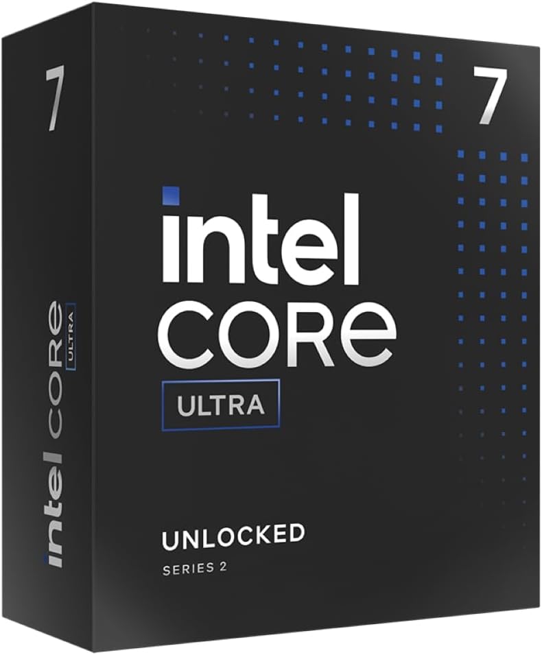 Processeur Intel Core Ultra 7 265K (5,5 Ghz) LGA 1851 - Version OEM (Tray)