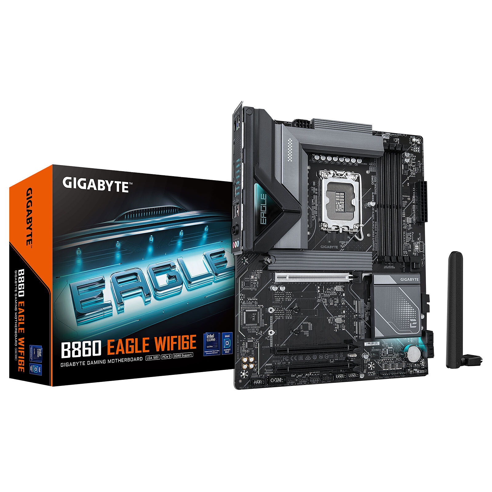 Carte Mère Gigabyte B860 Eagle WiFi6E (Intel LGA 1851) ATX