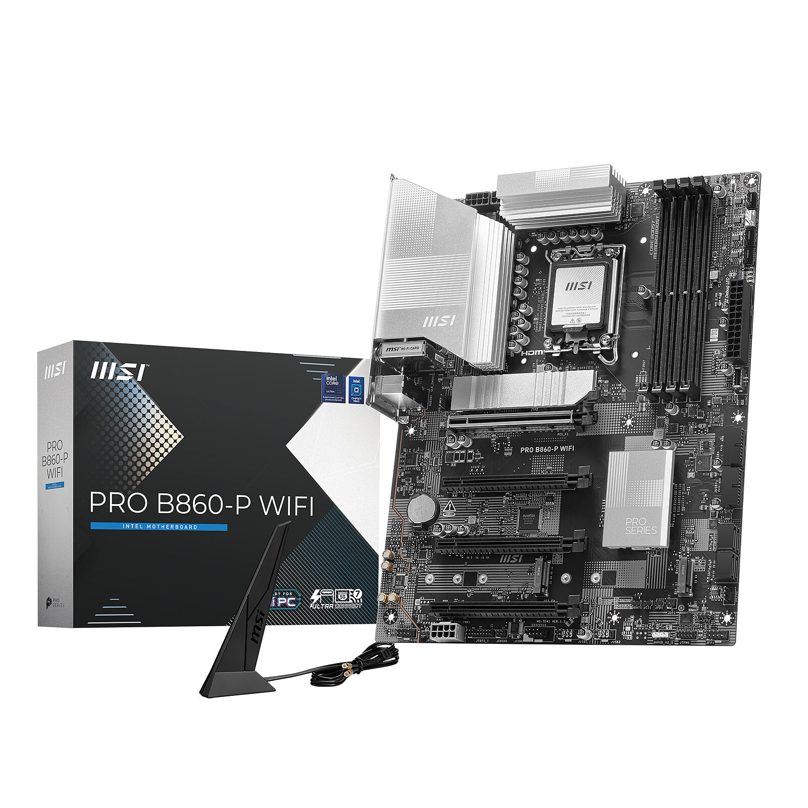 Carte Mère MSI Pro B860-P WiFi (Intel LGA 1851) ATX