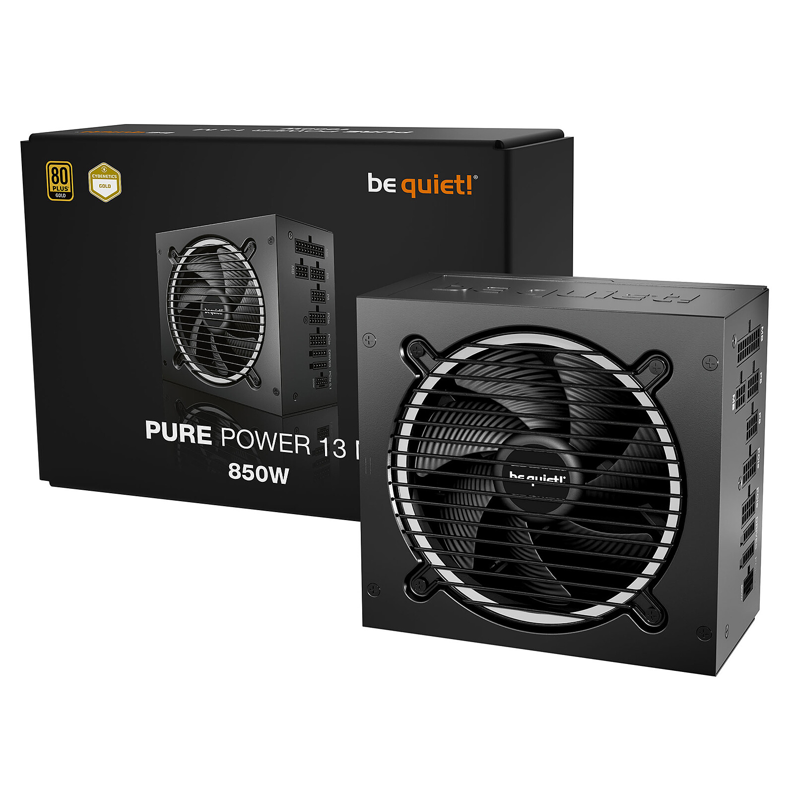 Alimentation ATX be quiet! Pure Power 13 M - 850W (Noir)