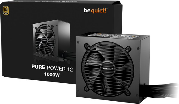 Alimentation ATX be quiet! Pure Power 12 - 1000W (Noir)