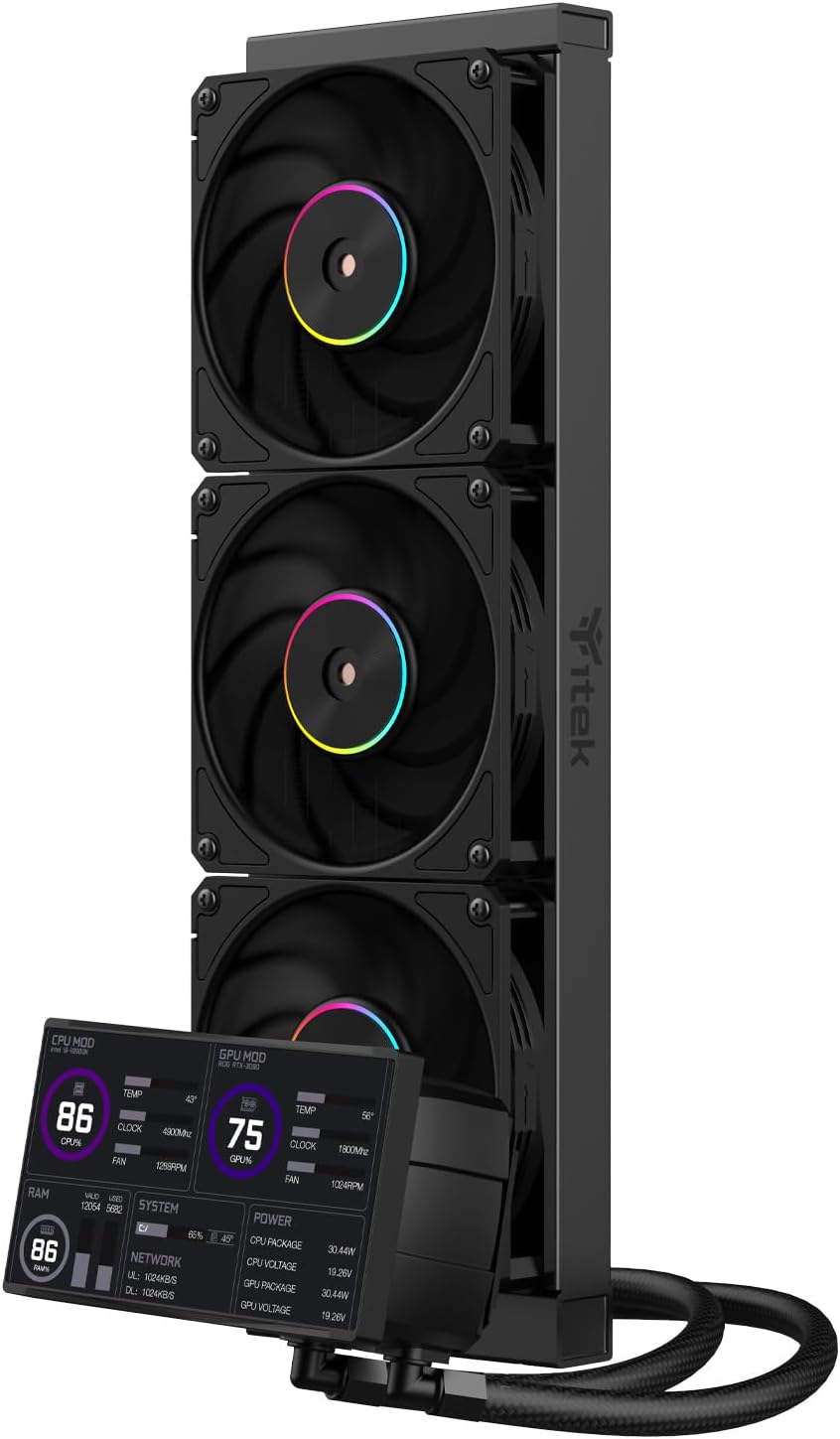 Kit Watercooling AIO iTek Thermora 50B ARGB - 360mm (Noir)