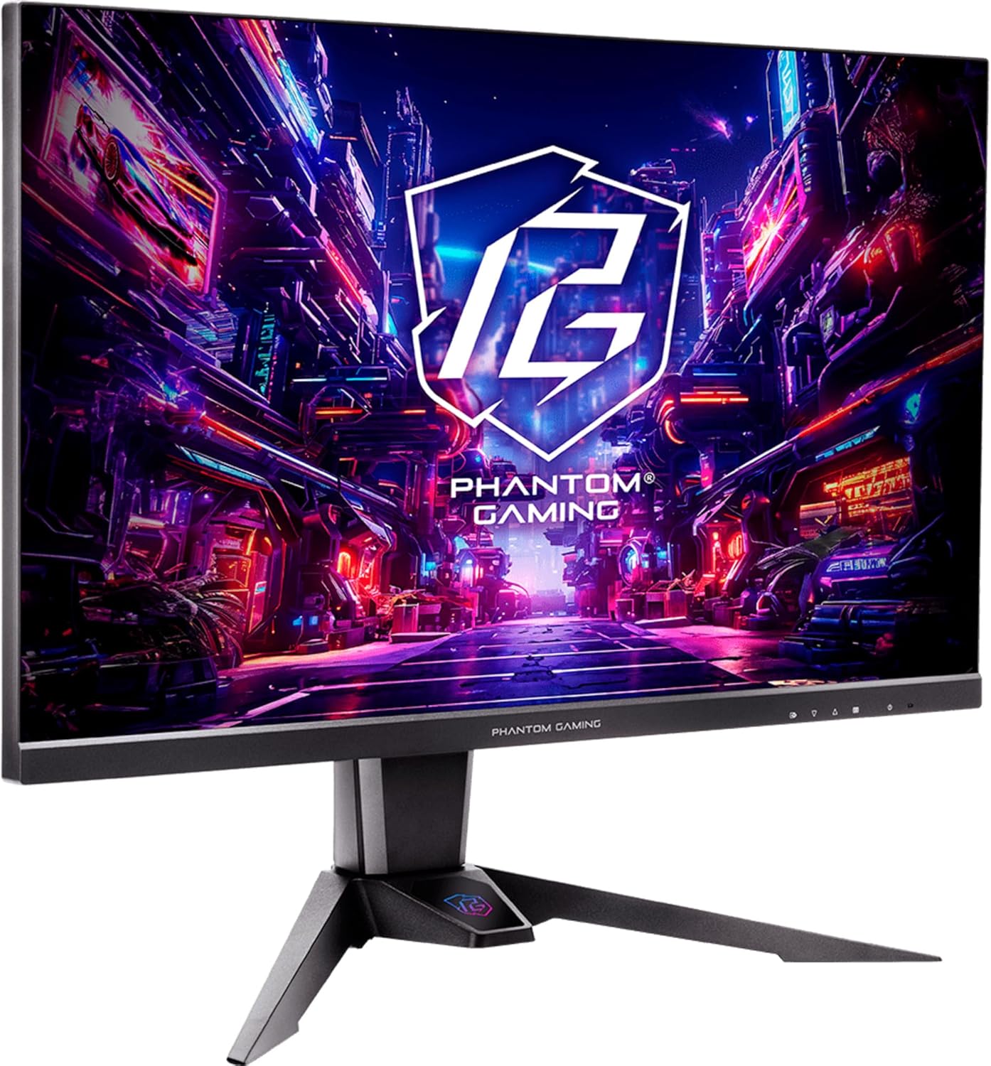 Asrock PG27QRT2A Phantom Gaming Computer Monitor (27") 2560x1440 px QHD Schwarz 