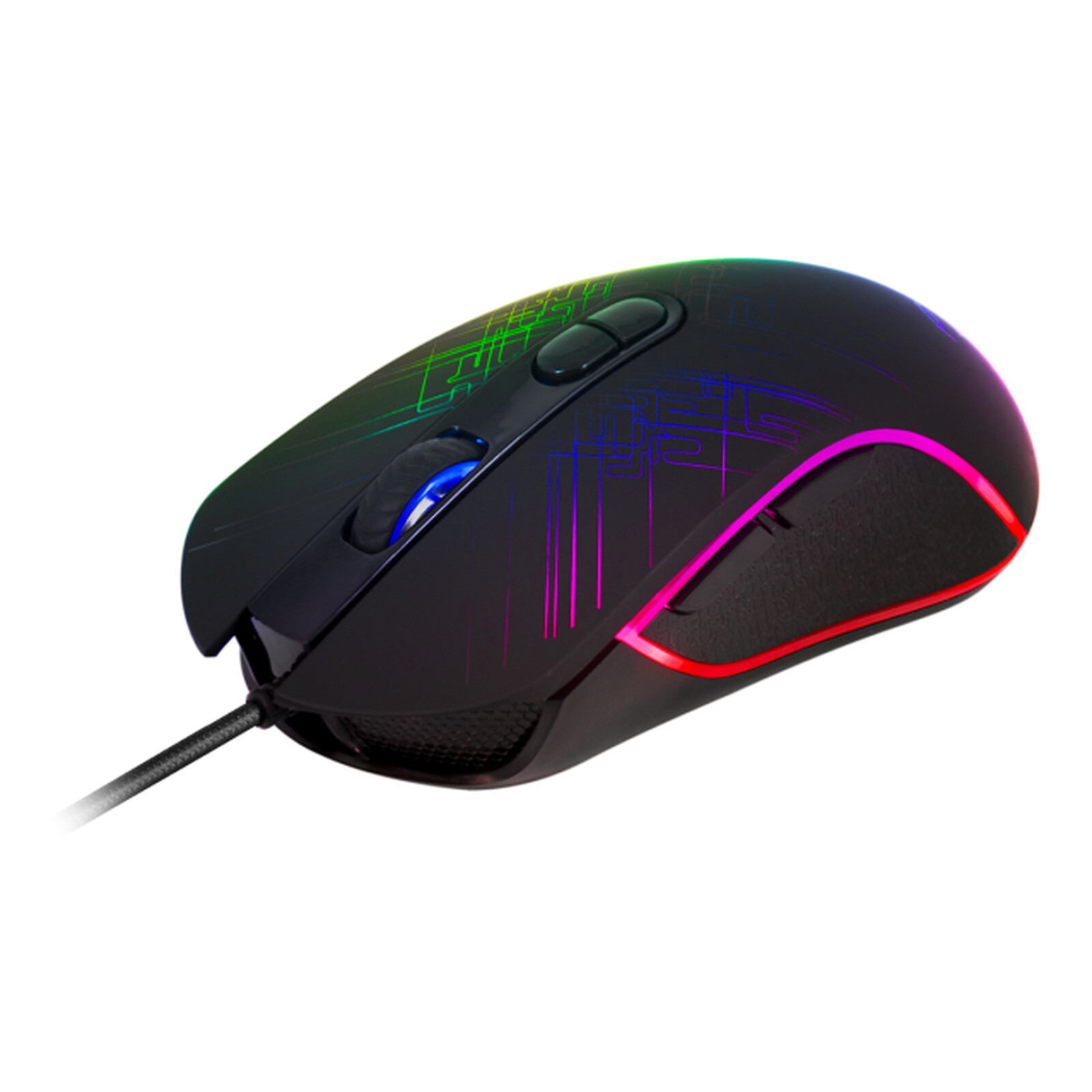 Souris filaire Gamer Advance GTA 230 RGB (Noir)