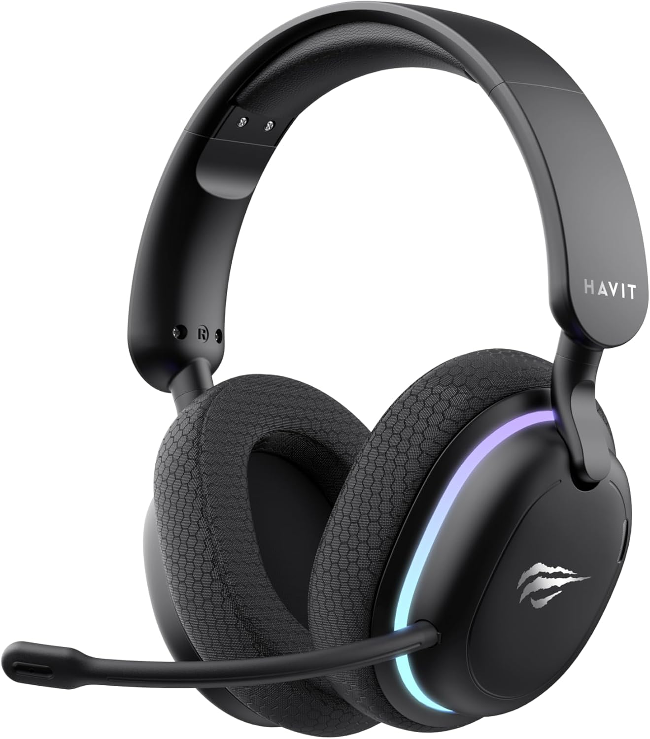 Casque Gamer sans fil Havit Fuxi H7 RGB (Noir)