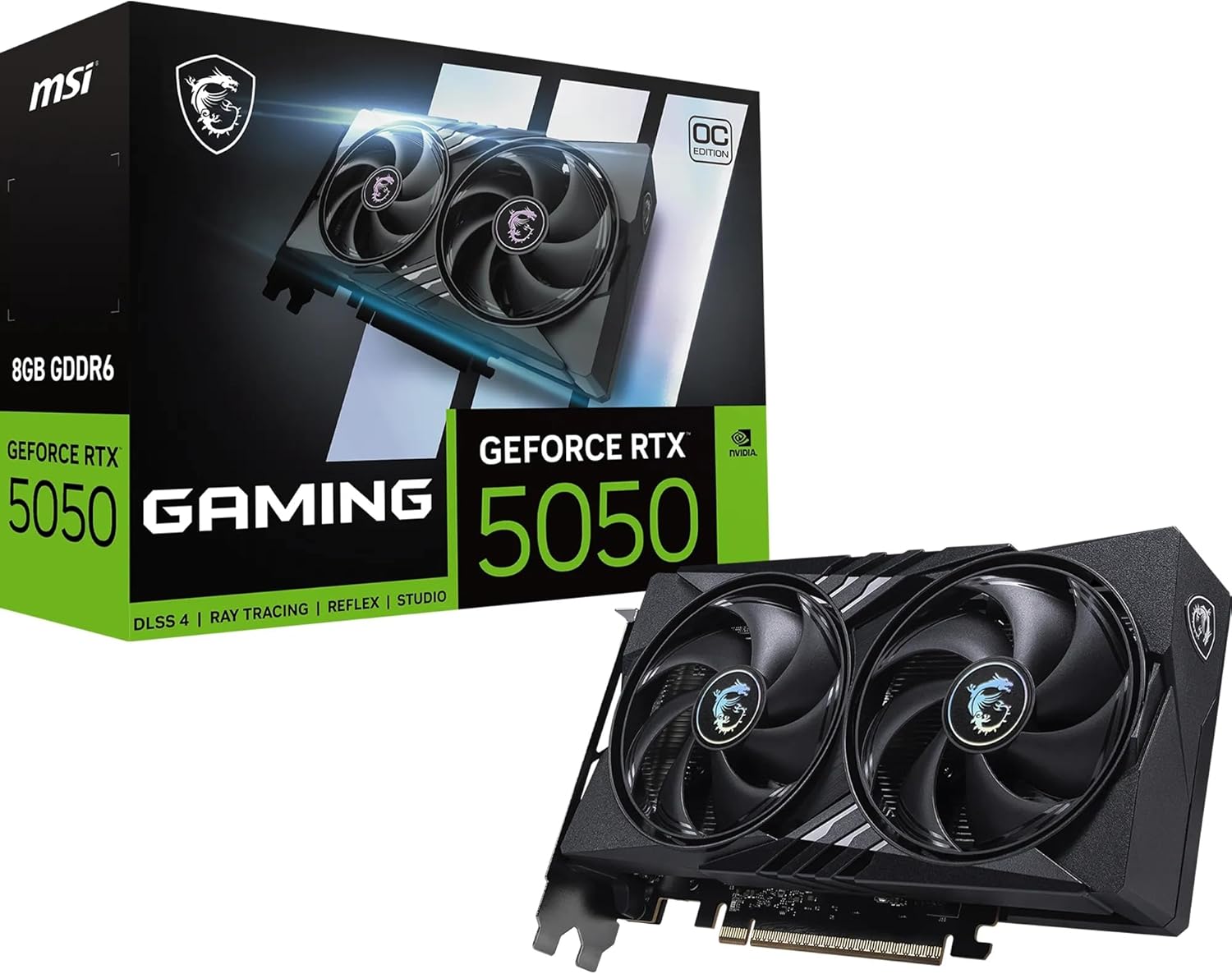 Carte Graphique MSI GeForce RTX 5050 Gaming OC