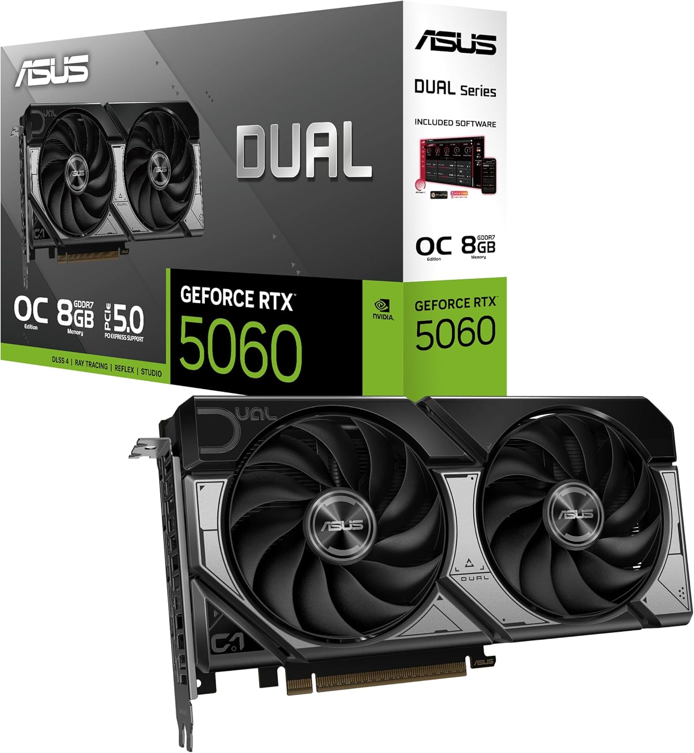 Carte Graphique Asus GeForce RTX 5060 Dual OC