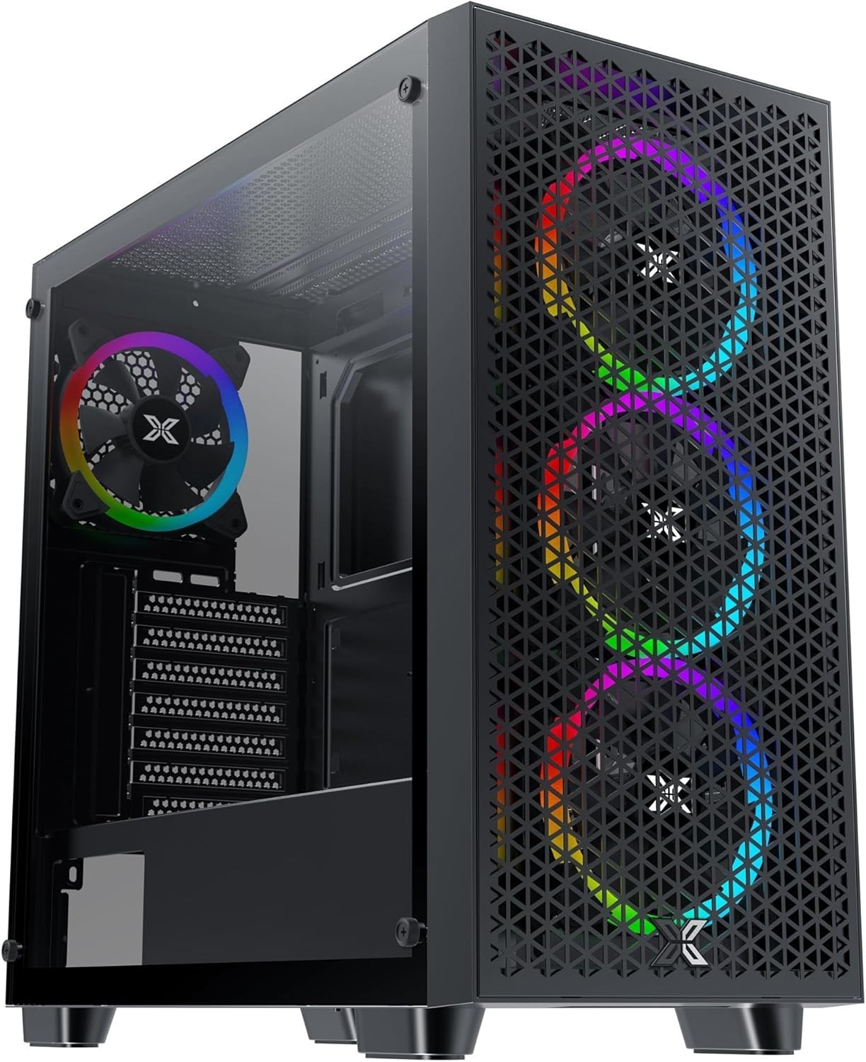 Boitier Moyen Tour -ATX -Xigmatek Gaming G Pro avec panneau vitré