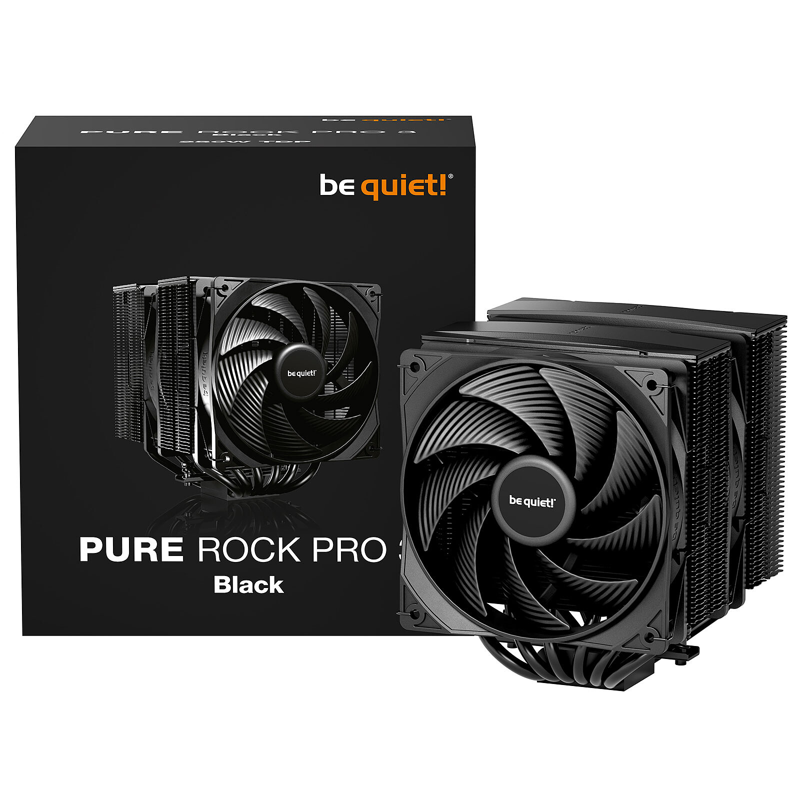 be quiet! Pure Rock Pro 3 (Noir)