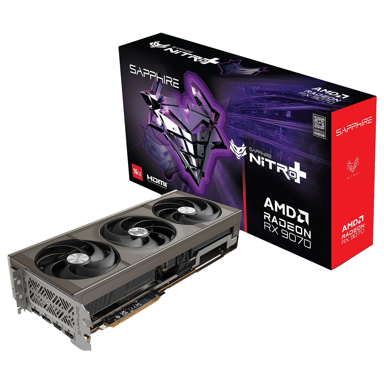 Sapphire Radeon RX 9070 Nitro+ Gaming OC