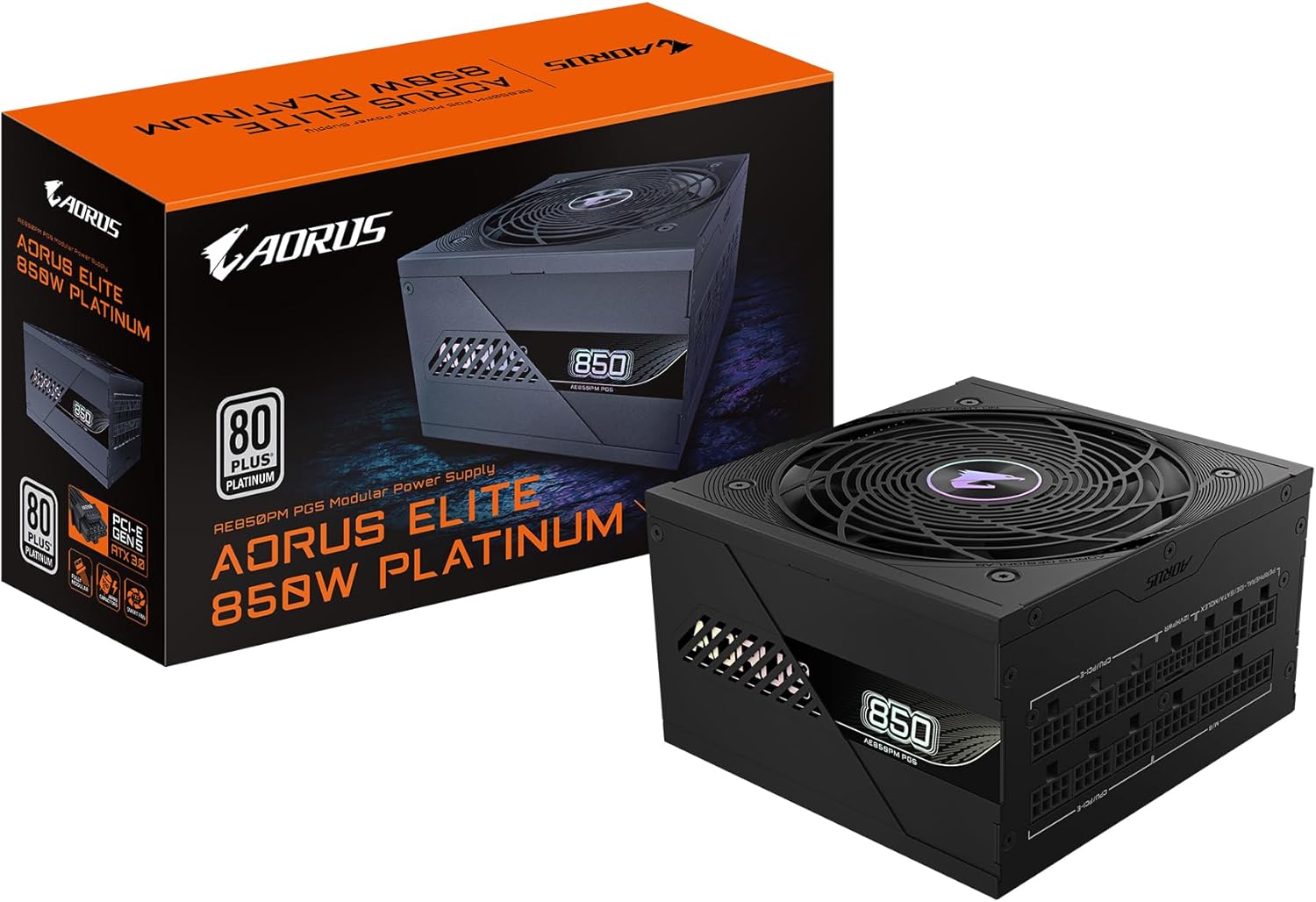 Gigabyte ATX 850W - 80+ Platinum - GP-AE850PM PG5