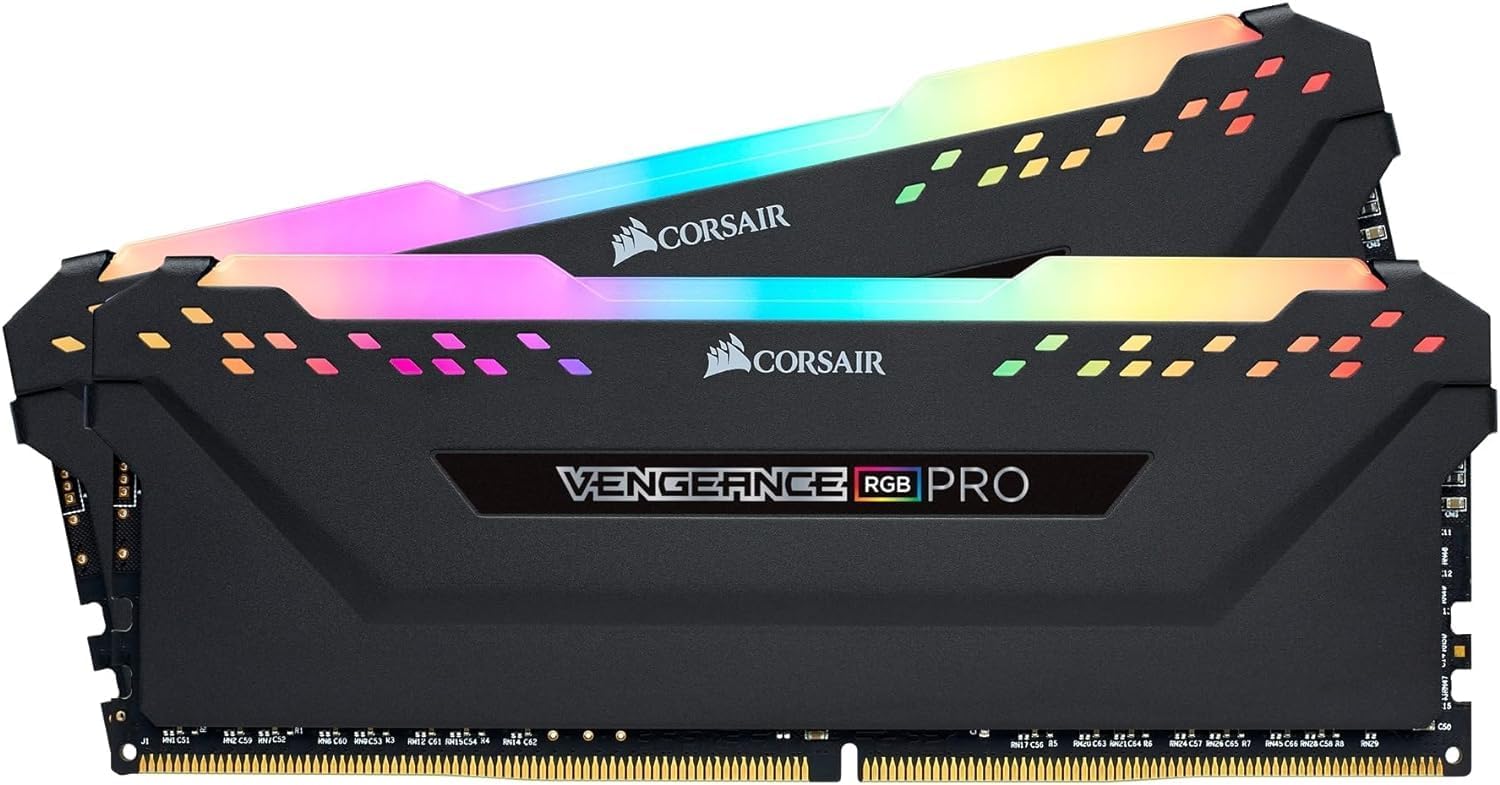 VENGEANCE® RGB PRO 32 GO (2 x 16 GO) DDR4 DRAM 3 200 MHz C16