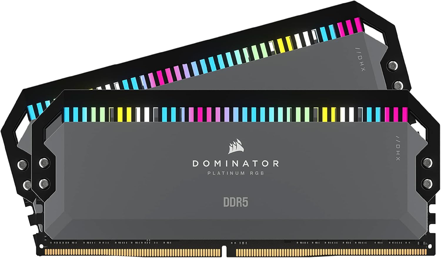 Corsair Dominator Platinum DDR5 RGB 32 Go (2 x 16 Go) 5600 MHz CL36 Gris