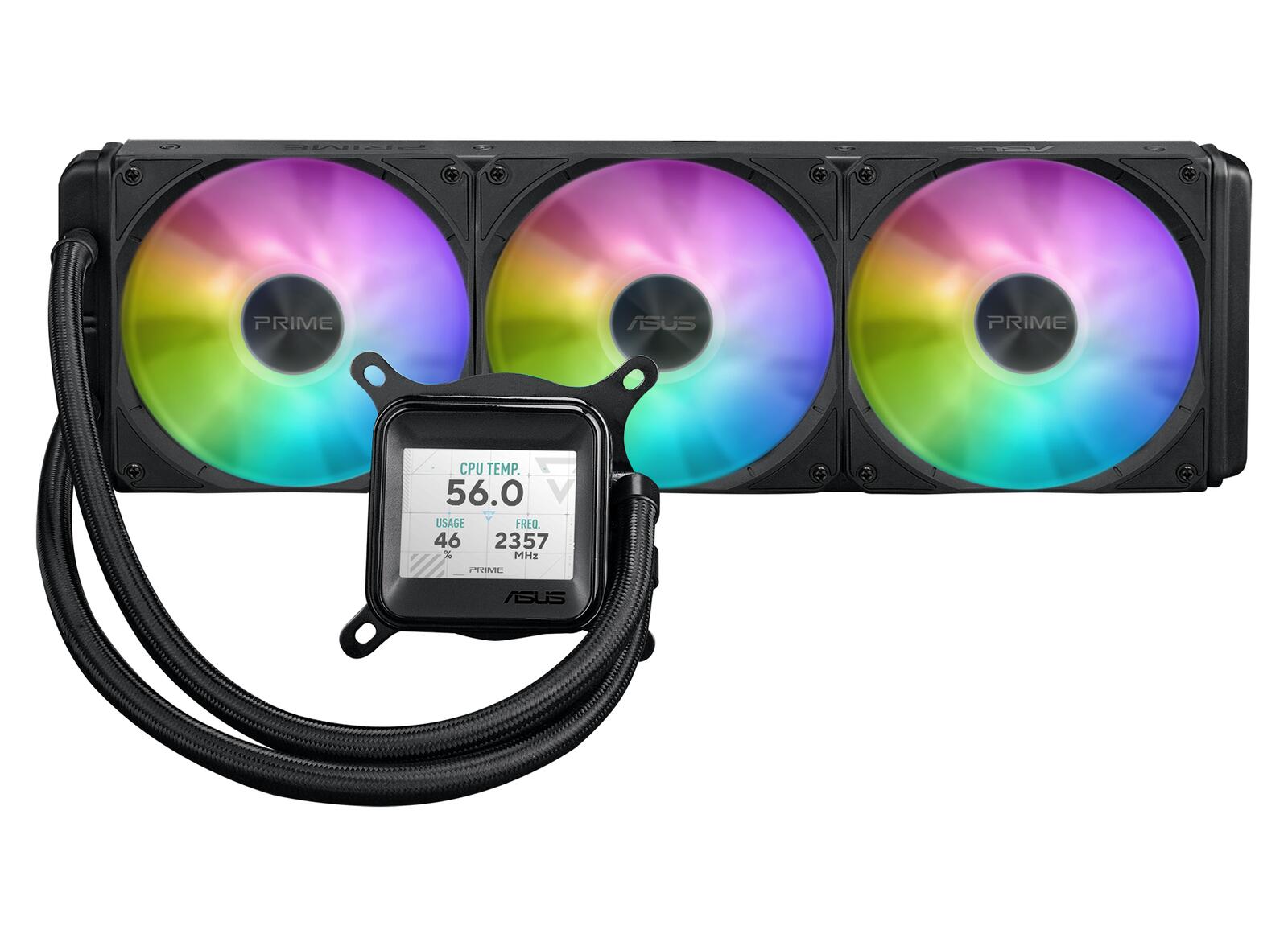 Asus Prime LC 360 ARGB LCD - 360mm - Noir