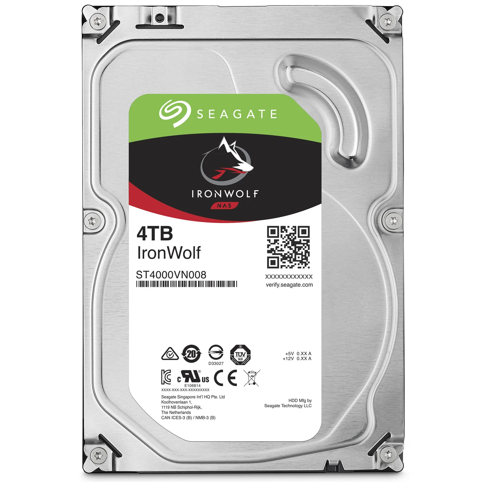 Seagate IronWolf Pro 4 To "7200" RPM