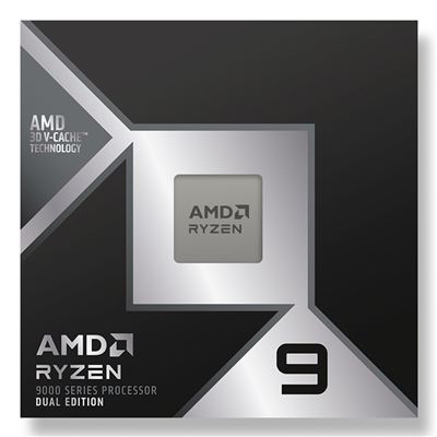 Processeur AMD Ryzen 9 9950X3D2 (5,2 Ghz) AM5 - Version OEM (Tray)