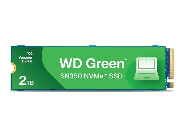 Disque SSD Western Digital Green SN350 2To - NVMe M.2 Type 2280