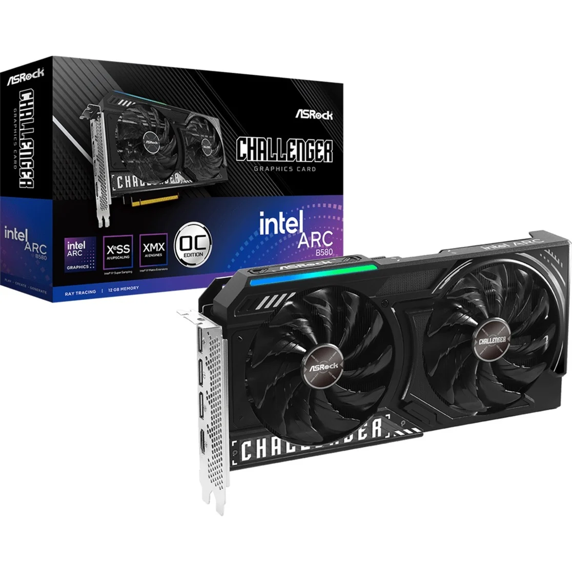 ASRock Intel Arc B580 Challenger OC 12Go